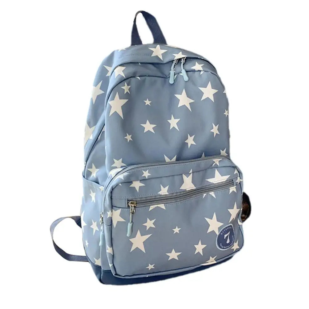 Star Backpack For Women Men, 17 Inch Star Laptop Backpack College Bag Cute Travel Backpack Student Back To School Casual Bo U1E8