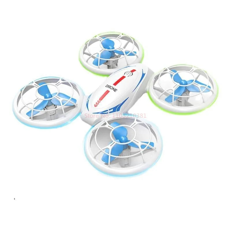 New Colorful Led Lighting Remote Control Drone 2.4g Attitude Hold Hovering 360° Roll Rc Drone Quadcopter Boy Kid Rc Drone Toys