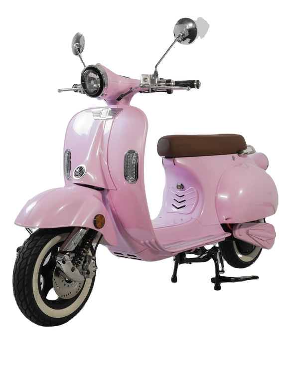 EEC Factory Lithium Battery Electric Scooter Motorcycle 72V Adult Electric Motorcycle EBIKE Pink for Women