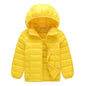 2025 Teenagers Autumn Winter Girls Jacket Keep Warm Little Princess Coat Solid Color Boys Down Outerwear 2-14 Years Kids Clothes