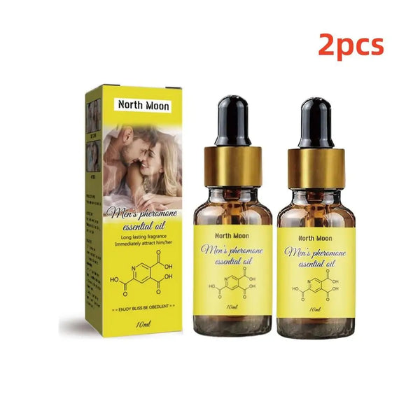 2pcs Pheromones Perfume For Men Fragrance Intense Collection Perfume Pheromone Essential Oil Perfume For Men To Attract Women