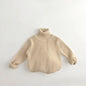 MILANCEL Kids Sweaters Turtleneck Boys Pullovers Vintage Girls Knitwear Warm Base Sweater