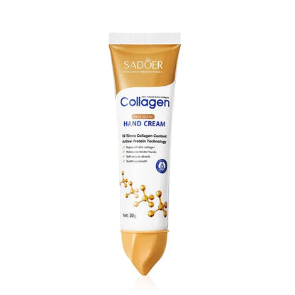 1/2pcs SADOER Collagen Hand Cream Hands Skin Friming Moisturizing Brightening Hydrating Hands Creams Hand Skin Care Products