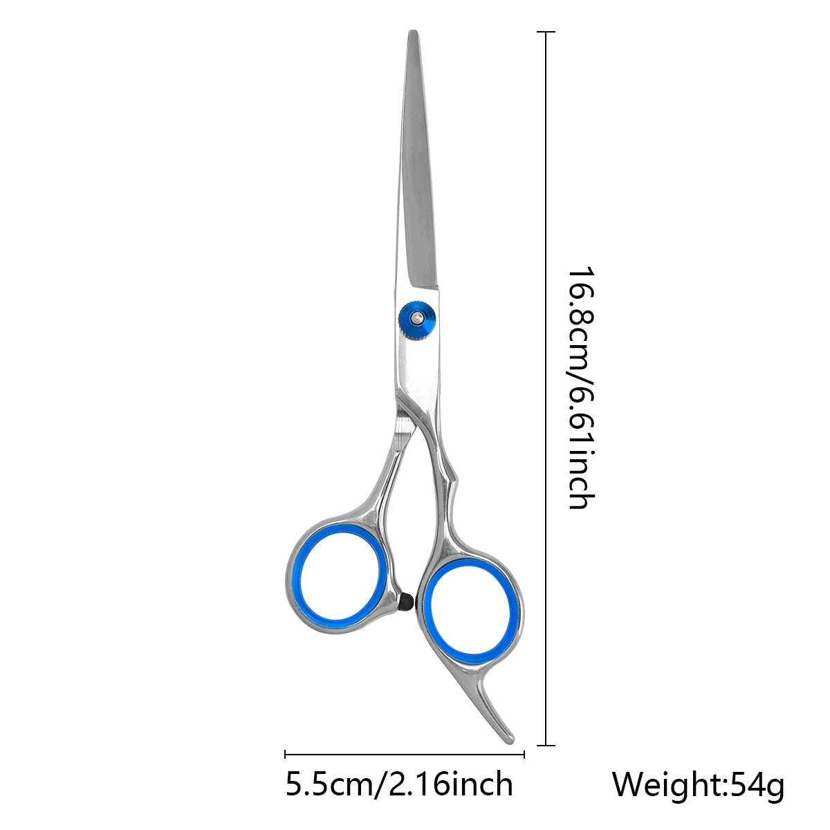 Professional Stainless Steel Scissors for Hair Thinning Clipper 6 inches Hairdressing Products Haircut Trim Hairs Cutting Tool