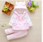 Baby girl's thin cotton three-piece suit