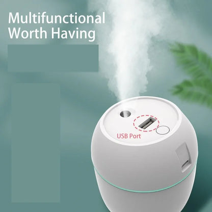 Ultrasonic Mini Air Humidifier Aroma Essential Oil Diffuser For Car USB Fogger Mist Maker with LED Night Lamp Home Appliance