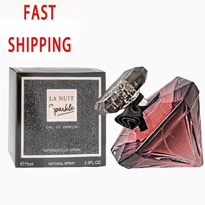 75ML Women Perfume Original Cologne Frangrance Body Mist Good Girl Perfumes Diamond Sexy Lasting Fruit Fragrance Brume Gift