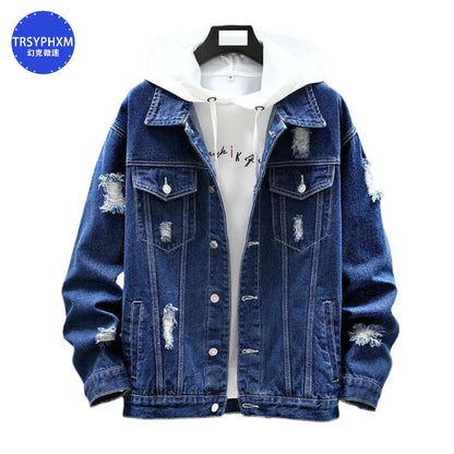 RSYPHXM Deep Blue Denim Jacket