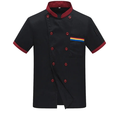 Professional Short/LONG Sleeve Chef Jacket for Food Service Industry Restaurant Chef Coat  Chef Jacket Uniform