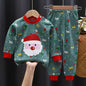 2025 New Kids Boys Girls Pajama Sets Cartoon Print Long Sleeve Cute T-Shirt Tops with Pants Toddler Baby Autumn Sleeping Clothes