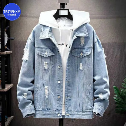 RSYPHXM Deep Blue Denim Jacket