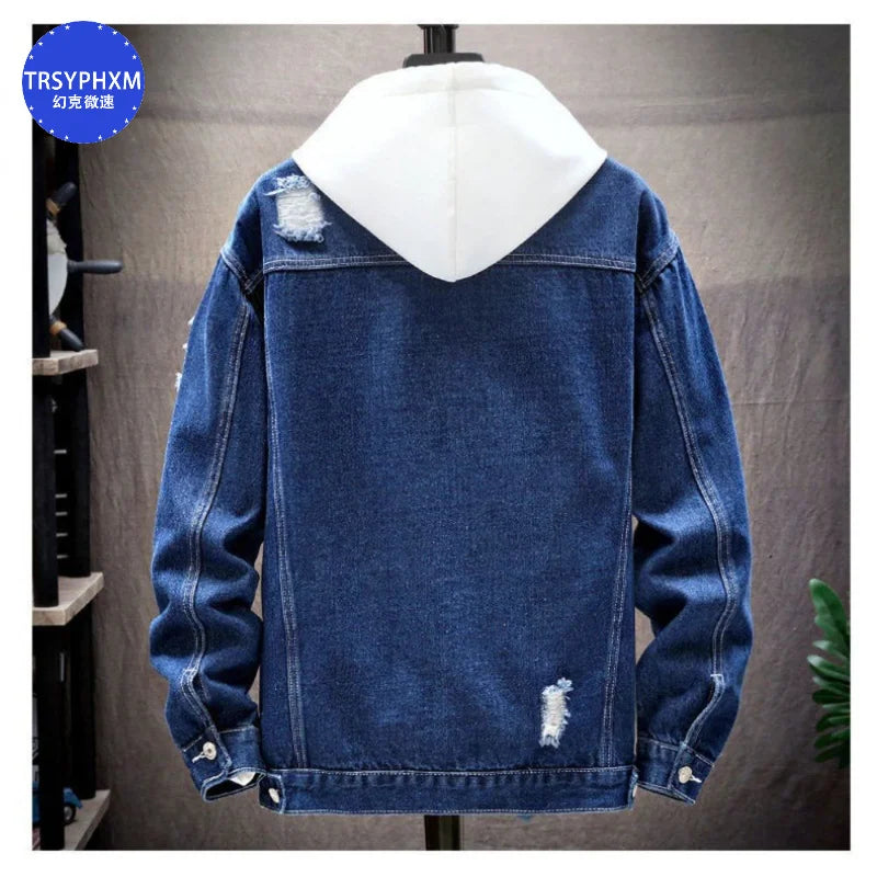 RSYPHXM Deep Blue Denim Jacket