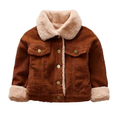 New Winter Fashion Baby Girl Clothes Children Boys Thicken Warm Jacket Kids Coat Toddler Casual Cotton Costume Infant Sportswear