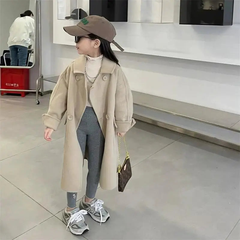 2025 new spring autumn/winter Girls Kids Boys Windbreaker comfortable cute baby Clothes Children Clothing