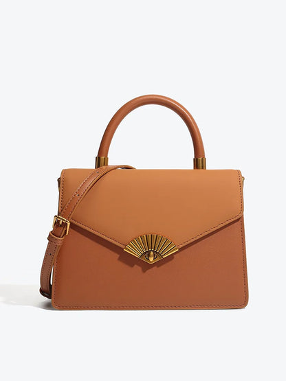 High-quality Ladies Spring and Summer 2025 New Niche Design Fashion Manual Bill of Lading Shoulder Diagonal Bag