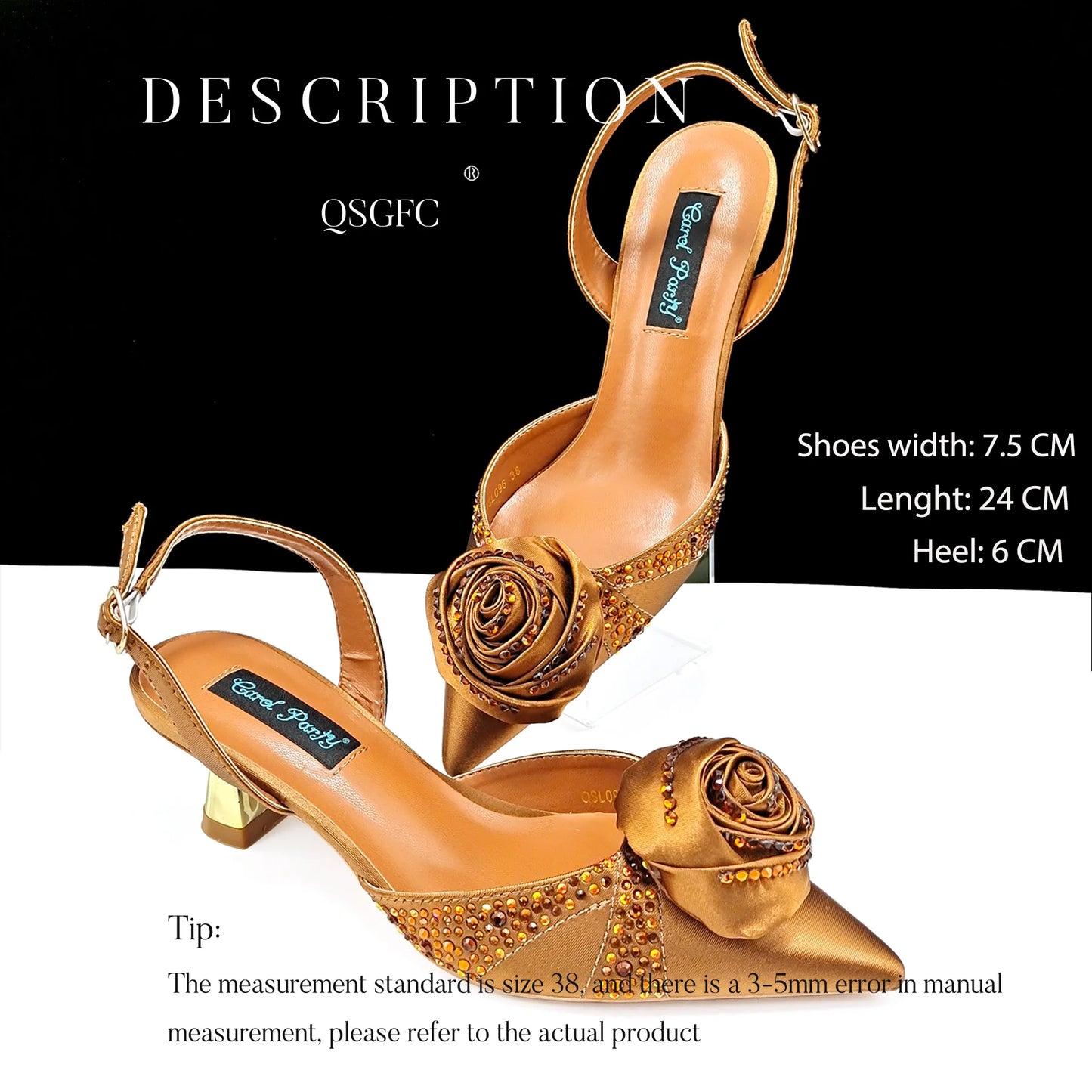 Fashionable Party Shoes and Bags Nigerian Women’s Party Suit Medium Heel Pointed Toe Women’s Shoes and Same Color Bags