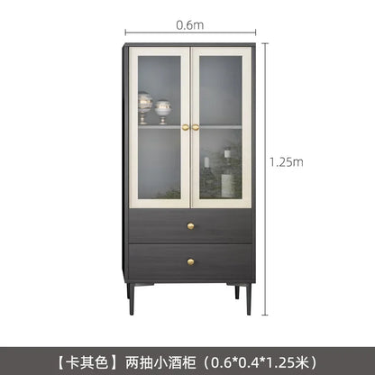 Display Storage Kitchen Cabinet Sideboard Console Living Room Buffet Glass Cupboard Closet Alacenas Para Cocina Mueble Furniture