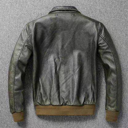 Cowhide A2 Air Force Leather Jacket