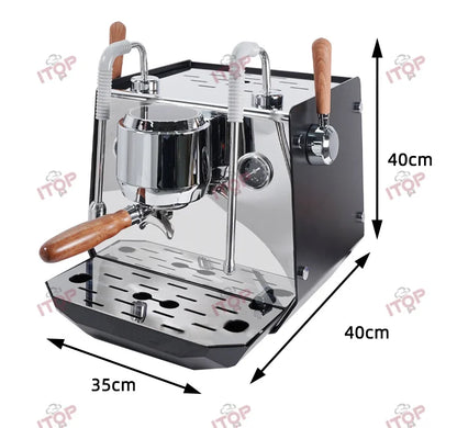 15Bar Cafe Commercial Espresso Machine Professional Coffee Machine For Business Commercial Electronic Control Espresso Machine