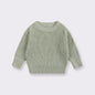 0-6T Newborn Kid Baby Boy Girl Winter Clothes Toddler Baby Sweater Infant Knit Pullover Top Casual Basic Top Knitwear Outfit