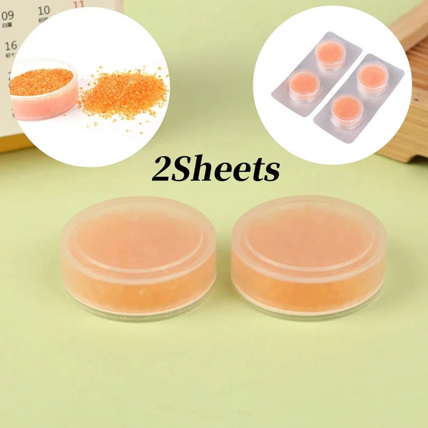 4Pcs Hearing Aid Drying Capsules Desiccant Dehumidifier Drying Pallet for BTE Ear Care Accessories Personal Health Care Products