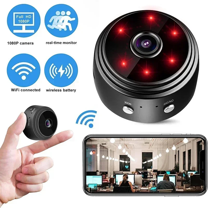 XIAOMI A9 Mini Camera 1080P HD Wifi Wireless Security Monitor For Home Night Version Video Remote Intelligent Camcorders 2025