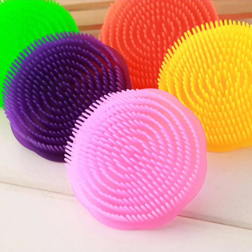 Soft Silicone Shampoo Brush Head Massage Brush Personal Care Bathroom Products Hair Washing Hair Scalp Massage Comb