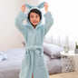 Children Baby Thick Bath Robes 100%Cotton Kids Sleepwear Robes Pijamas Cartoon Nightgown Boys Girls Bathrob Towel Baby Clothes