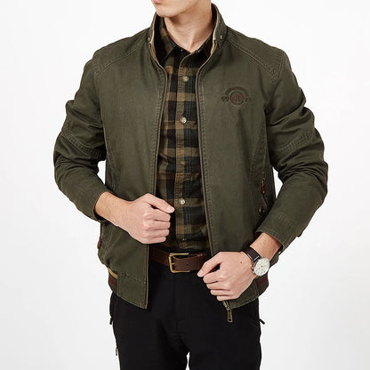 DIMUSI Double-Sided Military Jacket