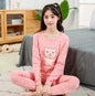 Teens Pijamas Long Sleeve Cotton Pyjamas Kids Clothes Sets Cartoon Big Boy Sleepwear Cute Pajamas For Girls 10 12 14 16 18 Years