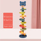 Montessori Baby Toy Rolling Ball Tower Montessori Educational Games For Babies Stacking Track Baby Development Toys 1 2 3 Years (Toy)