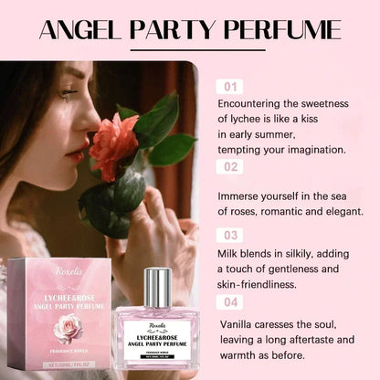 30ML Pheromone High Quality Perfume Lasting Fragrance for Women Concentration Angel Party Niche Fragrances Motivational Rose