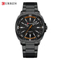 CURREN New Watches for Men Top Brand Luxury Fashion Business Quartz Men’s Wristwatch Stainless Steel Waterproof Sports Clock