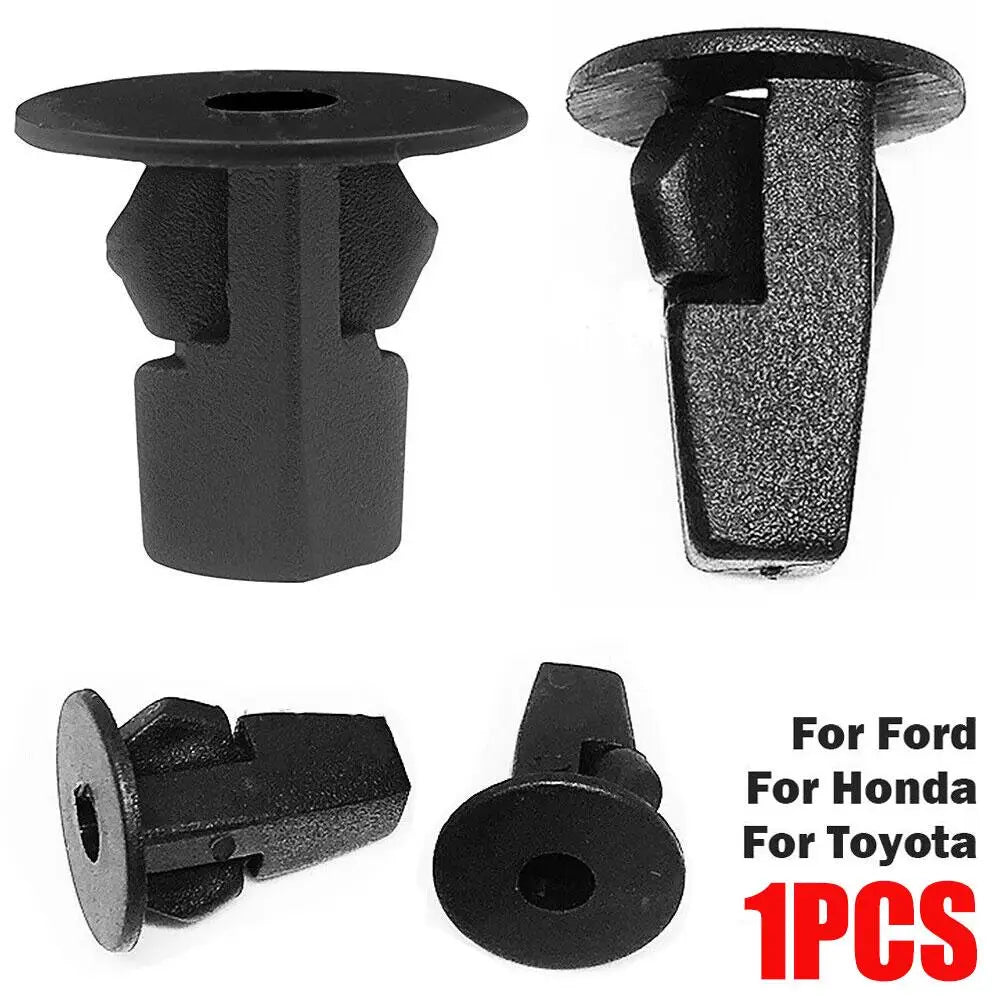 Car Liner Clips Screw Fit 9mm Plastic Hole For Toyota Camry For Tacoma Tundra Bumper Door Panel Liner Clips Retainer O7M2