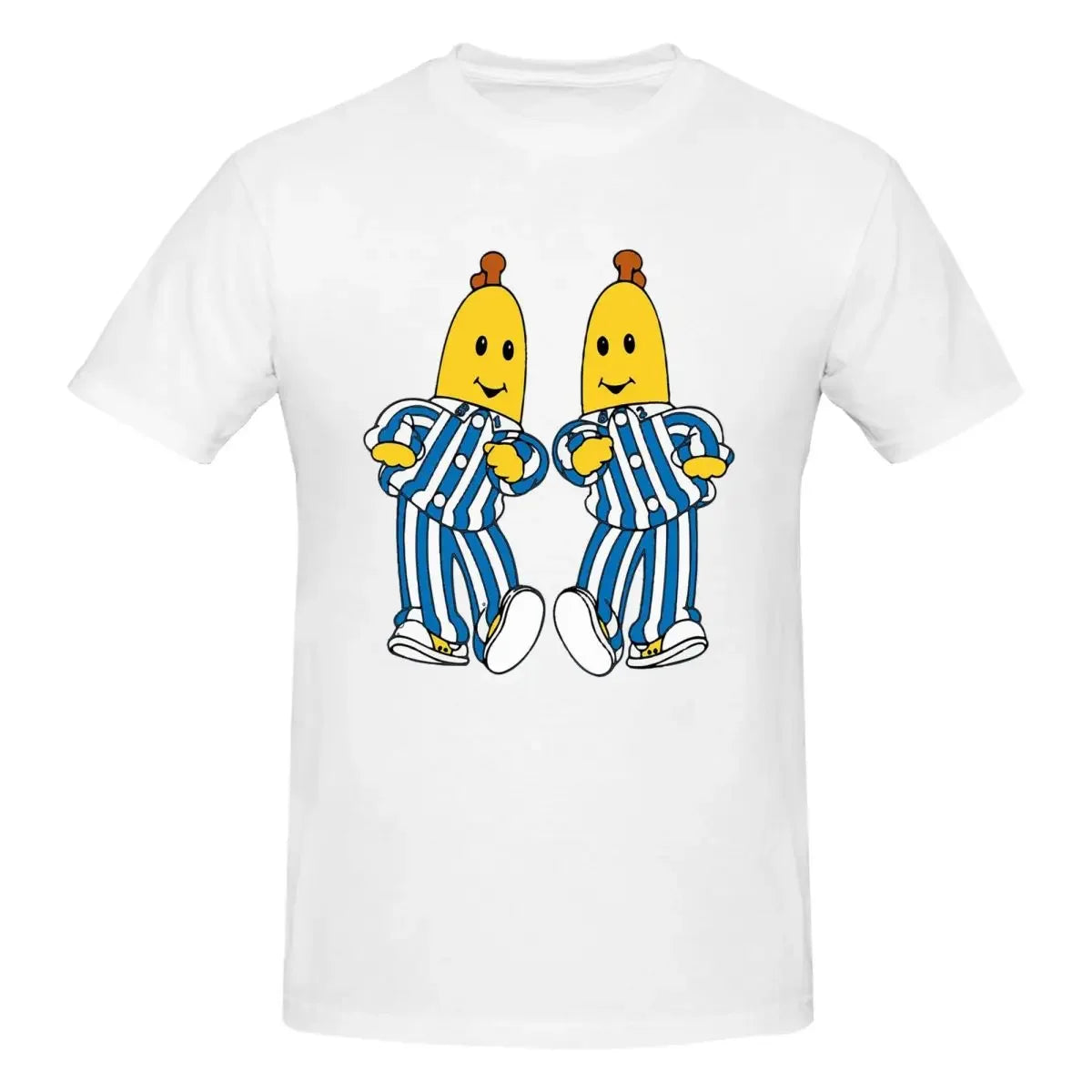 Bananas In Pyjamas Best Friend 100% Cotton T-shirt Men Fashion T Shirts Men O-Neck Short Sleeve S-6XL