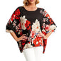 BHflutter 4XL 5XL 6XL Plus Size Women Blouse 2025 Sexy Off Shoulder Leopard Print Summer Tops Tees Casual Chiffon Blouses Shirts