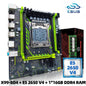 ZSUS X99-8D4 Motherboard Set Kit With LGA2011-3 Xeon E5 2650 V4 CPU DDR4 16GB (1*16GB) 2133MHZ RAM Memory NVME M.2 SATA