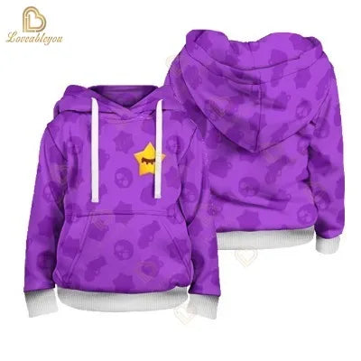 4T-16T Anime Cosplay Hoodies Sweatshirts Hoodie Kids 3D Print Costume T Shirt Short Sleeve New 2025 Cartoon Tops Tee