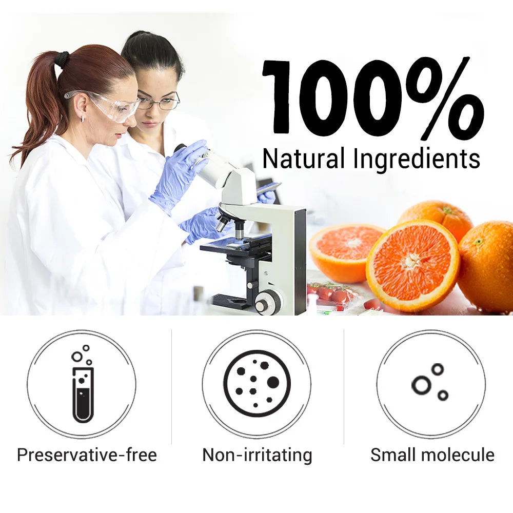 Skincare Products Vitamin C Facial Serum Brighten Skin Lighten Spots Hyaluronic Acid Face Essence Skin Care Products 30ml