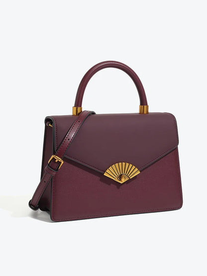 High-quality Ladies Spring and Summer 2025 New Niche Design Fashion Manual Bill of Lading Shoulder Diagonal Bag