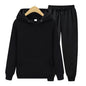 2025 New Men's Ladies Casual Wear Suit Sportswear Solid Color Pullover + Pants Autumn and Winter Fashion