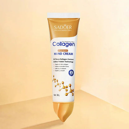 1/2pcs SADOER Collagen Hand Cream Hands Skin Friming Moisturizing Brightening Hydrating Hands Creams Hand Skin Care Products