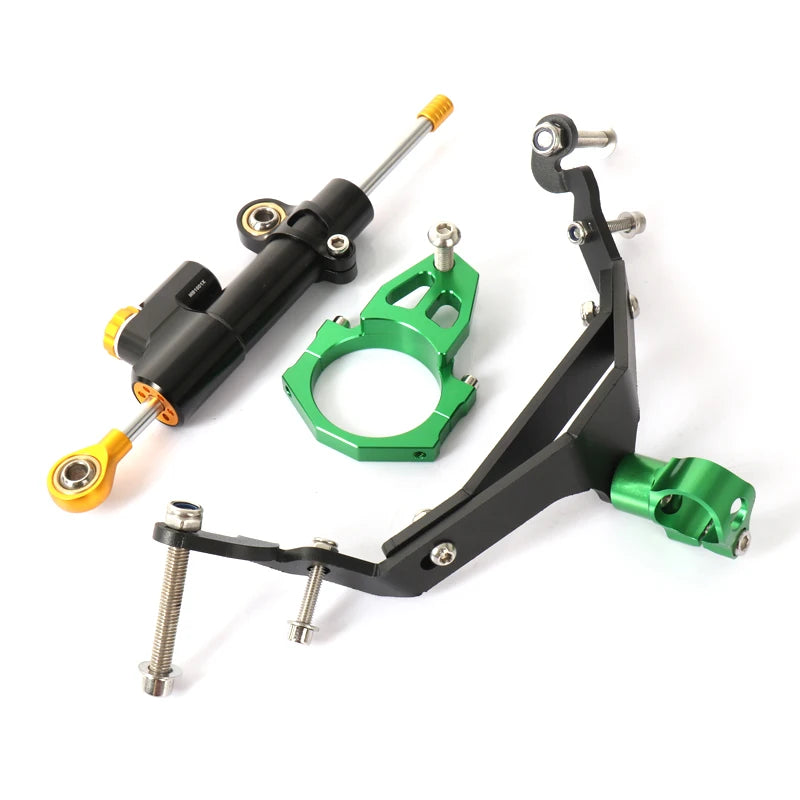 Motorcycle Steering Damper Bracket Stabilizer Mounting Kit Aluminum For Kawasaki Z900RS z900rs Z 900 RS 2018-2025