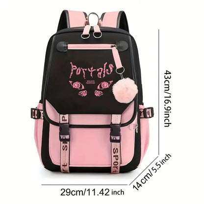 Melanie Martinez Backpacks for Men Girls School Bag for Teenager Laptop Backpack