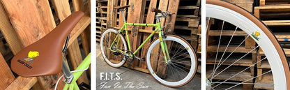 Fixed Gear Single Speed - Perfect Urban Commuter Bicycle With Front Rear Brakes - Ideal For Teens And Adults