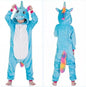 New Children Pajamas Winter Sleepwear Boys Onesies Girls Pyjama Set Cute Stitch Unicorn Skeleton Animal Kids Pijamas Jumpsuit