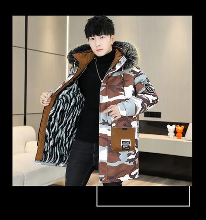 Thick Fleece Hooded Parka - Trendy Winter Jacket