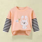 Children's Clothing Boys Girls T-Shirt kids clothes Cartoon Tops Long Sleeve Baby Clothing Autumn Winter Cotton Print Sweatshirt