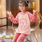 Winter Children Set Pijama Loungewear Pajama Girl Kids Pajamas Boy Children's Pajamas Sleepwear Robe Clothing Mother