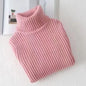 2025 New Sweater Kids Sweaters Autumn Girls Turtleneck Sweaters 1-9Yrs Baby Boys Pullover Winter Knitted Bottoming Boys Sweaters